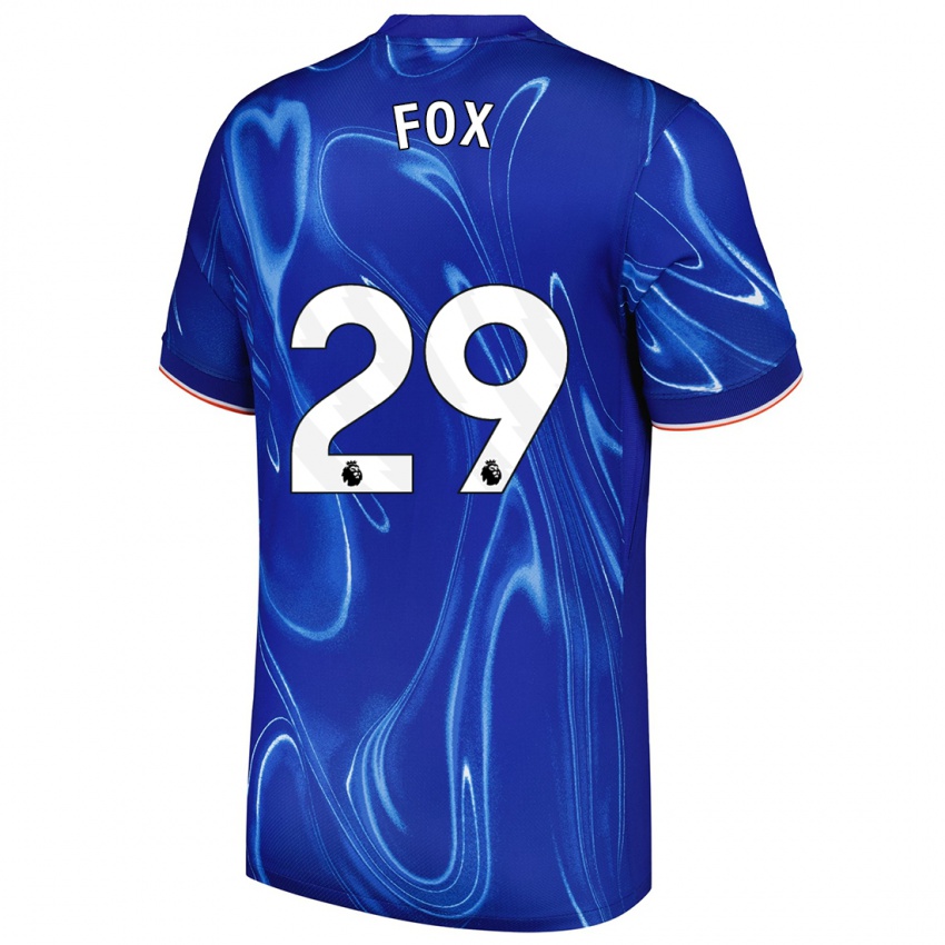 Bambino Maglia Jorja Fox #29 Blu Bianco Kit Gara Home 2024/25 Maglietta