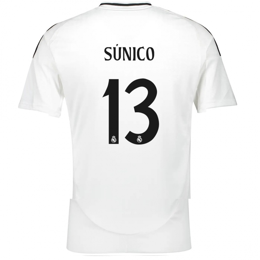 Bambino Maglia Guille Súnico #13 Bianco Kit Gara Home 2024/25 Maglietta