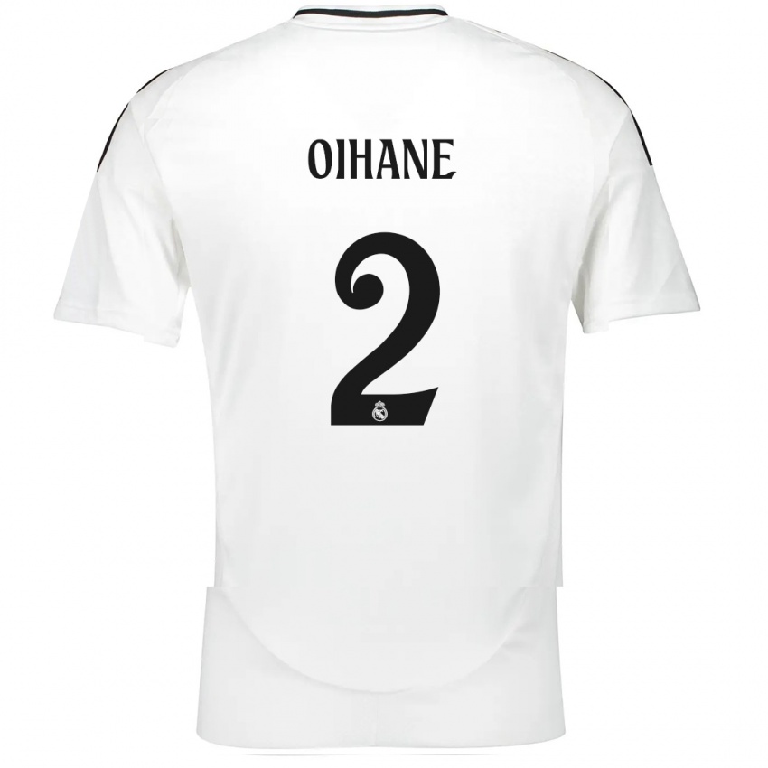 Bambino Maglia Oihane Hernández #2 Bianco Kit Gara Home 2024/25 Maglietta