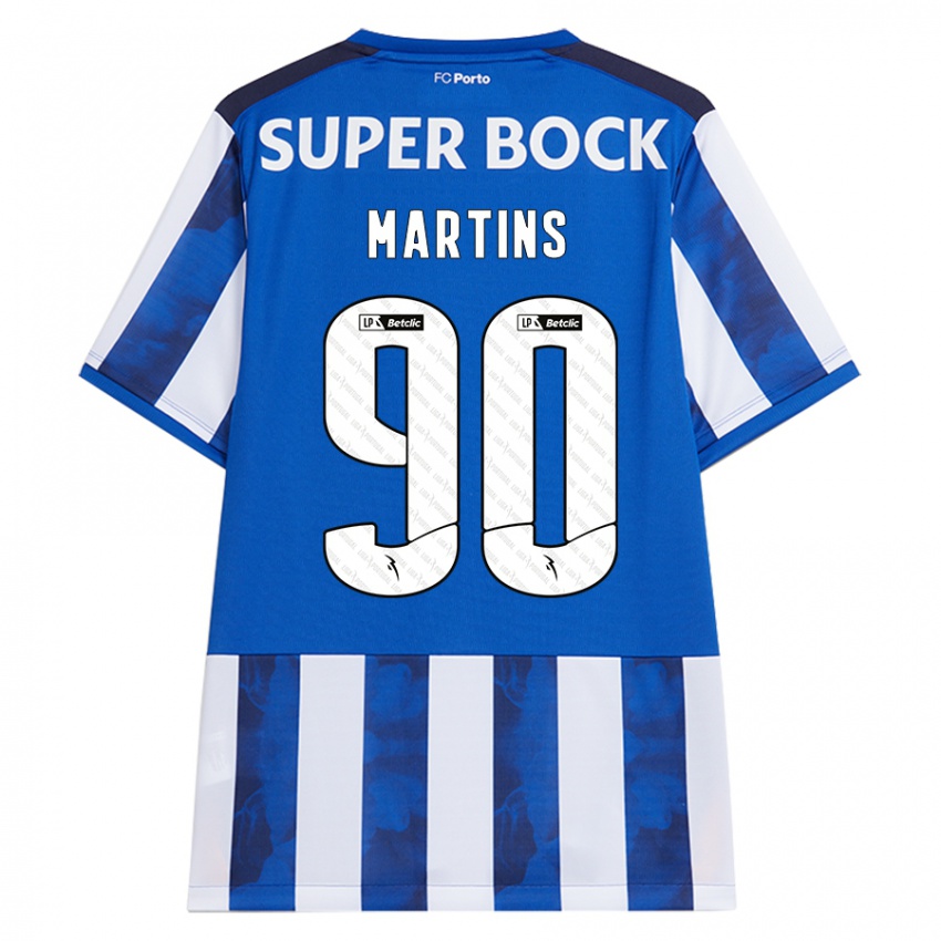 Bambino Maglia Gil Martins #90 Blu Bianco Kit Gara Home 2024/25 Maglietta