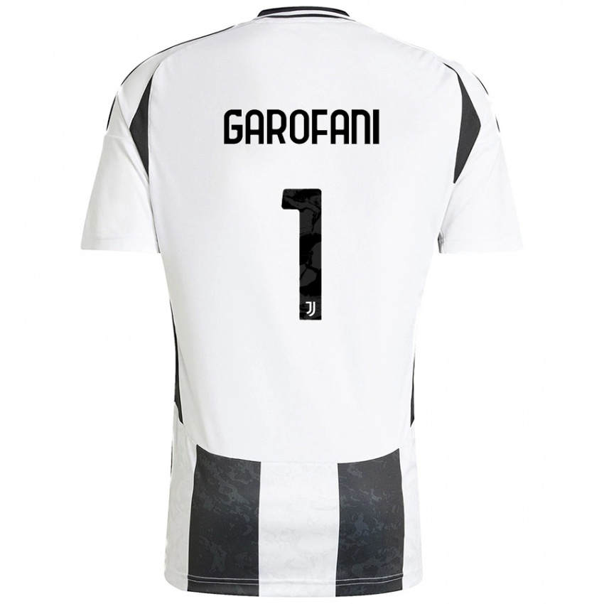 Bambino Maglia Giovanni Garofani #1 Bianco Nero Kit Gara Home 2024/25 Maglietta