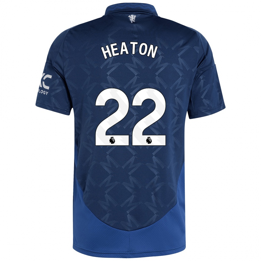 Bambino Maglia Tom Heaton #22 Indaco Kit Gara Away 2024/25 Maglietta