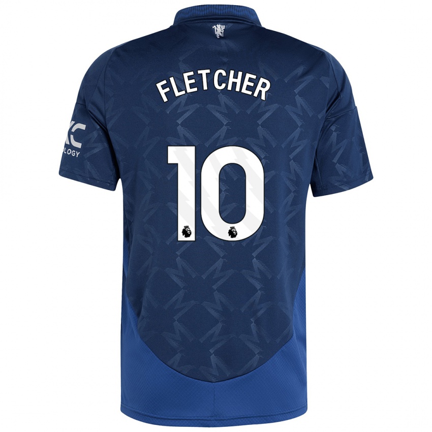 Bambino Maglia Jack Fletcher #10 Indaco Kit Gara Away 2024/25 Maglietta