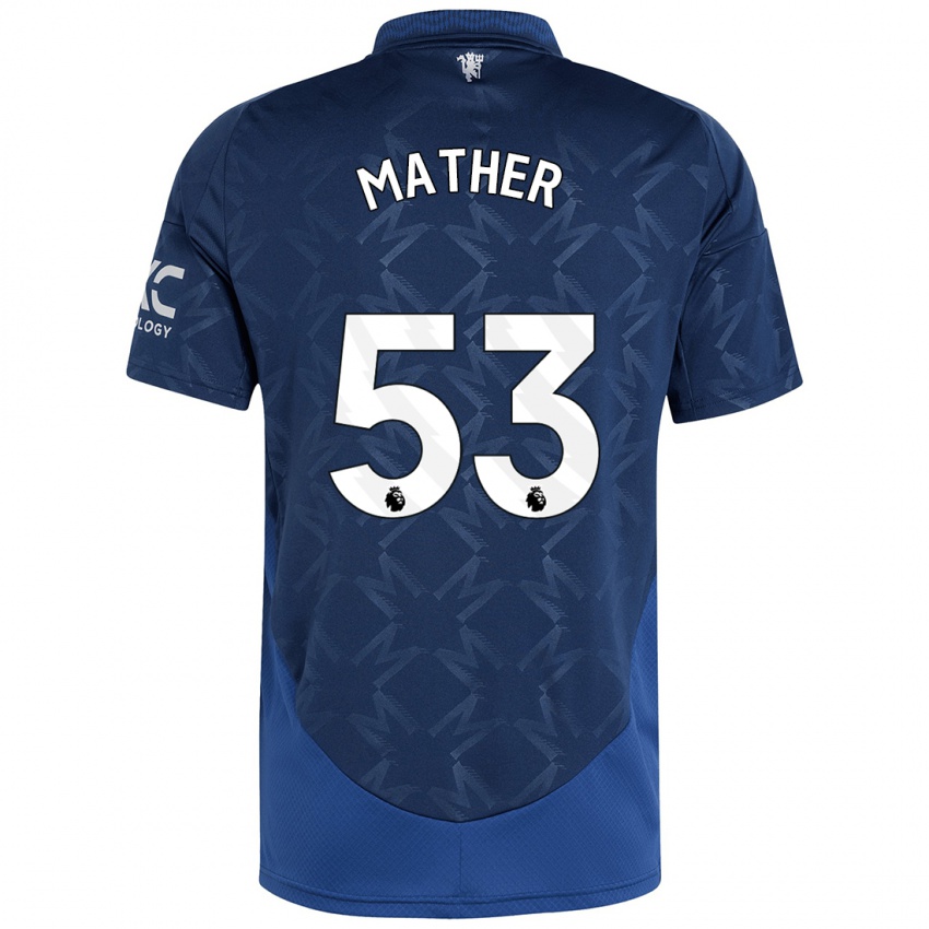 Bambino Maglia Sam Mather #53 Indaco Kit Gara Away 2024/25 Maglietta