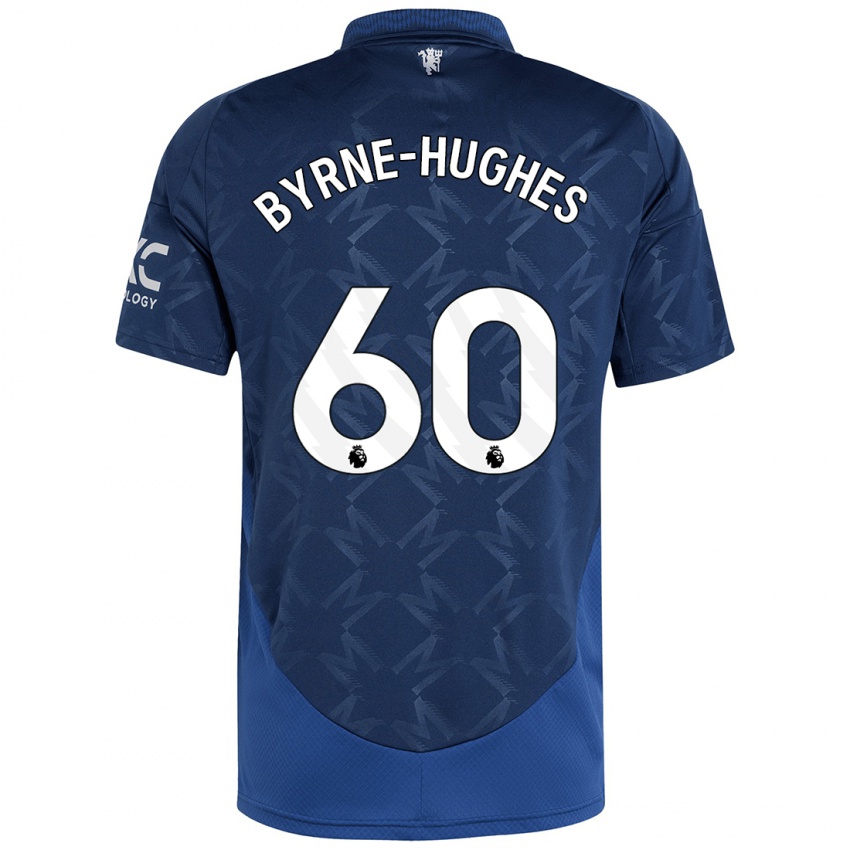 Bambino Maglia Cameron Byrne-Hughes #60 Indaco Kit Gara Away 2024/25 Maglietta