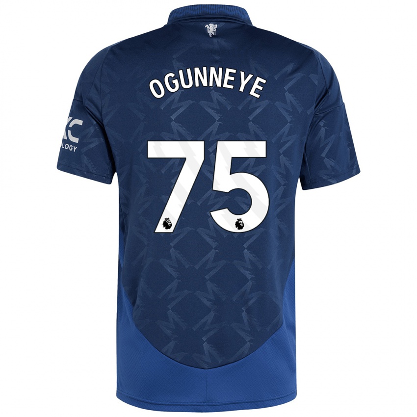 Bambino Maglia Habeeb Ogunneye #75 Indaco Kit Gara Away 2024/25 Maglietta