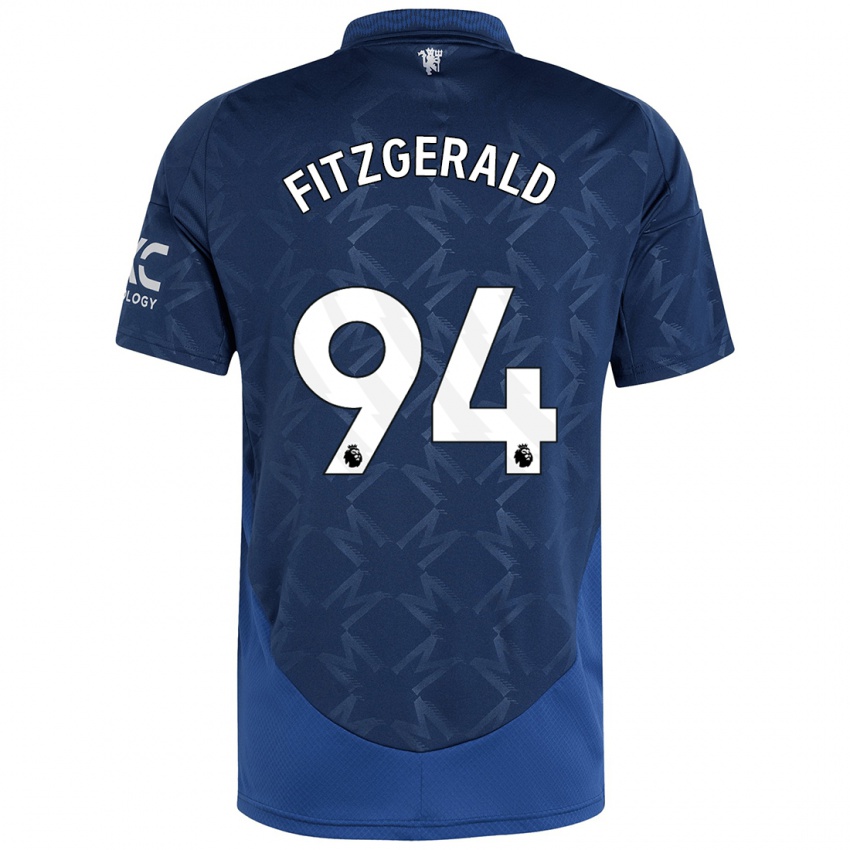 Bambino Maglia Jayce Fitzgerald #94 Indaco Kit Gara Away 2024/25 Maglietta