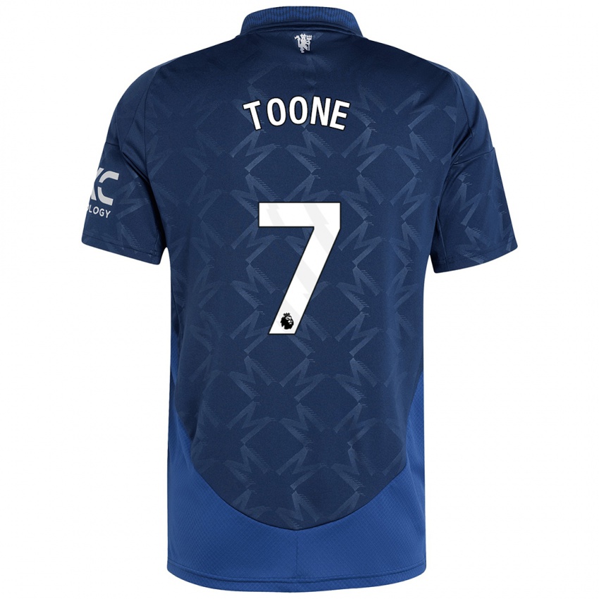 Bambino Maglia Ella Toone #7 Indaco Kit Gara Away 2024/25 Maglietta