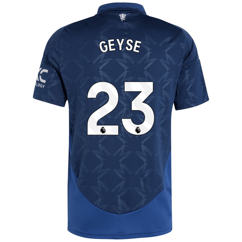 Bambino Maglia Geyse #23 Indaco Kit Gara Away 2024/25 Maglietta