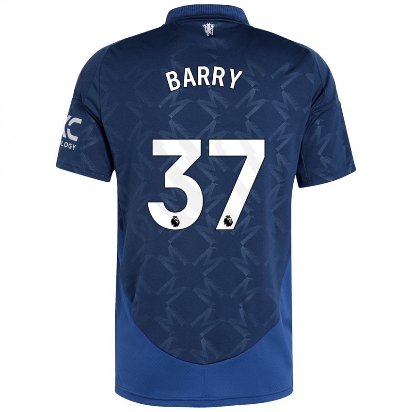 Bambino Maglia Keira Barry #37 Indaco Kit Gara Away 2024/25 Maglietta