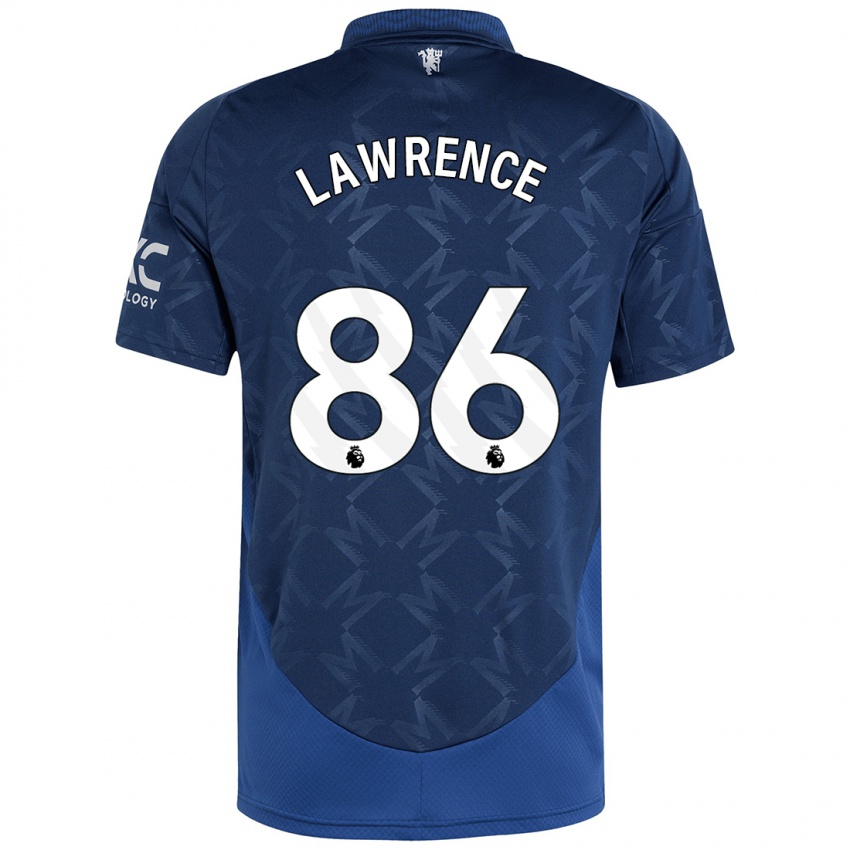 Bambino Maglia Marcus Lawrence #86 Indaco Kit Gara Away 2024/25 Maglietta