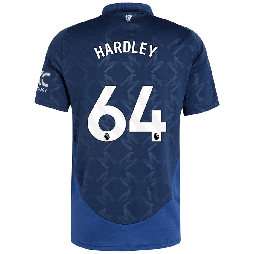 Bambino Maglia Bjorn Hardley #64 Indaco Kit Gara Away 2024/25 Maglietta