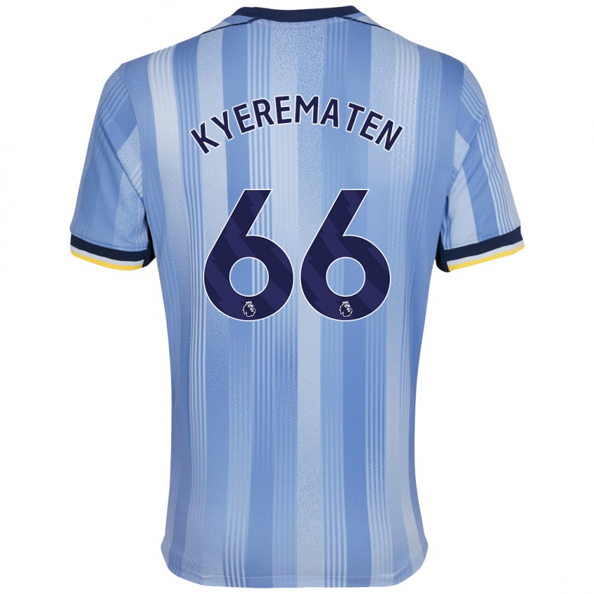 Bambino Maglia Rio Kyerematen #66 Azzurro Chiaro Kit Gara Away 2024/25 Maglietta