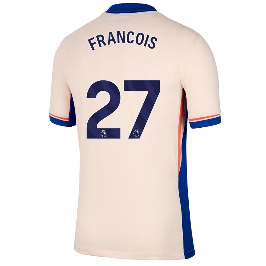 Bambino Maglia Oriane Jean-François #27 Beige Chiaro Kit Gara Away 2024/25 Maglietta