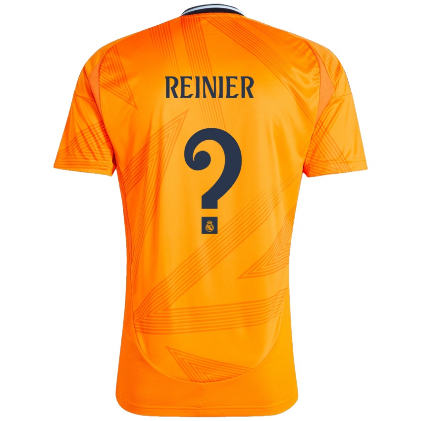 Bambino Maglia Reinier #0 Arancione Kit Gara Away 2024/25 Maglietta