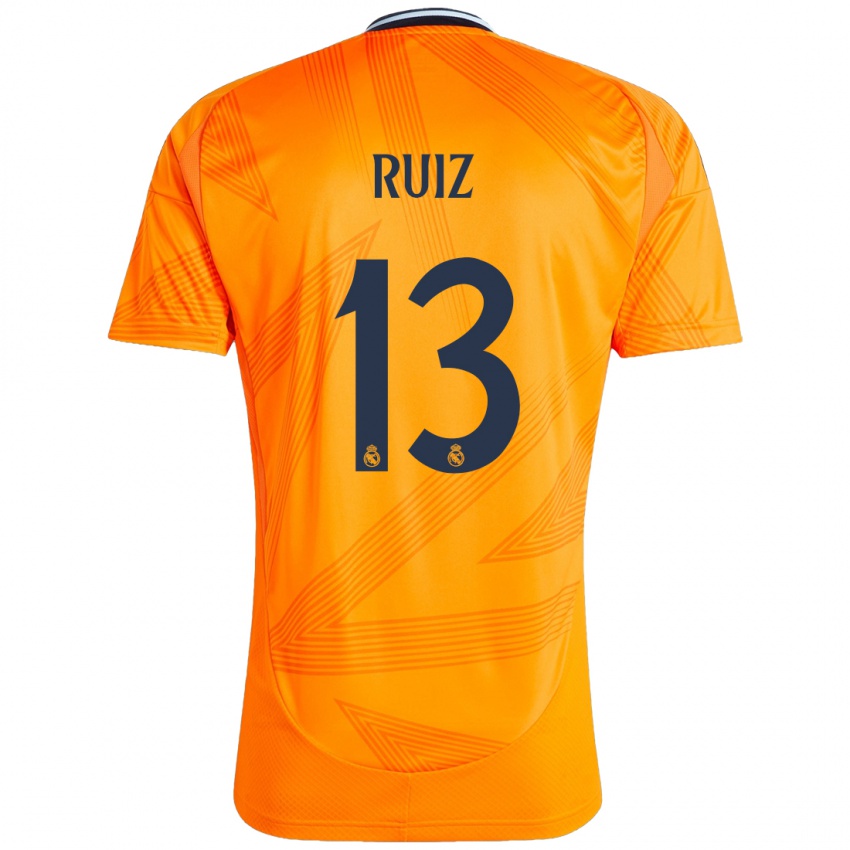 Bambino Maglia Guillermo Ruiz #13 Arancione Kit Gara Away 2024/25 Maglietta