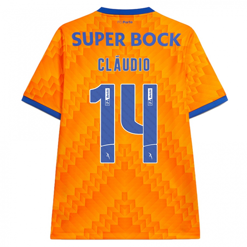 Bambino Maglia Claudio Ramos #14 Arancione Kit Gara Away 2024/25 Maglietta