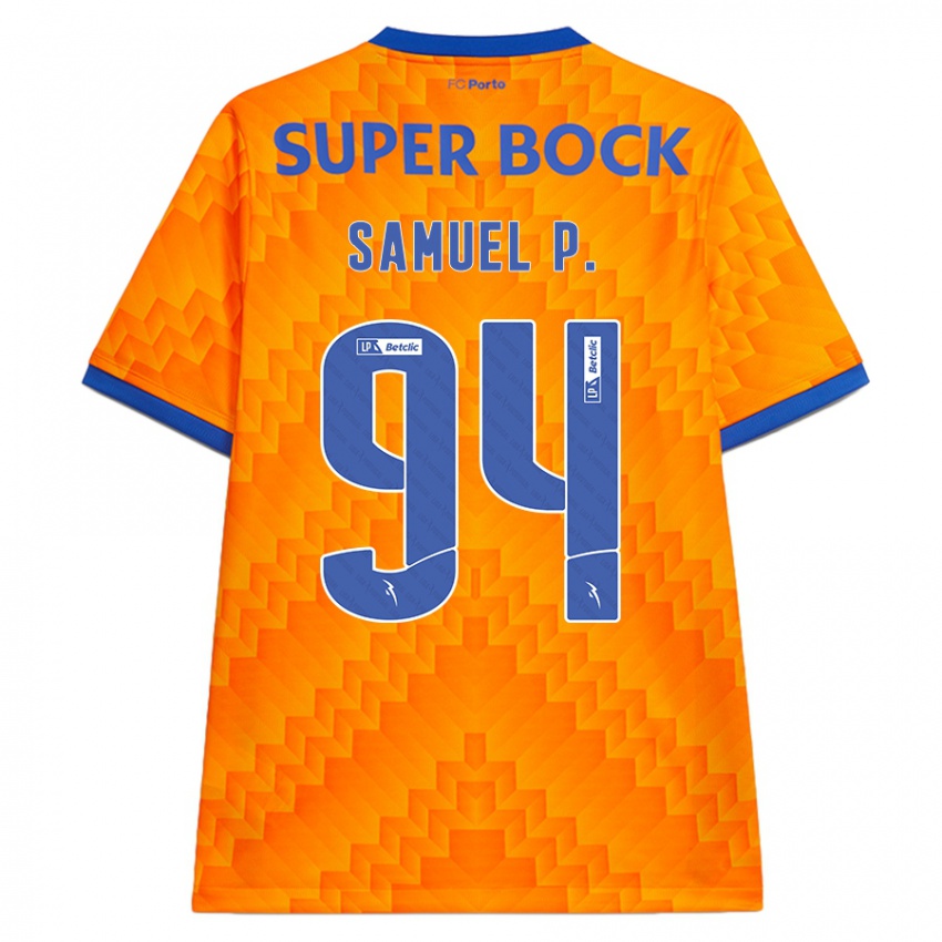 Bambino Maglia Samuel #94 Arancione Kit Gara Away 2024/25 Maglietta