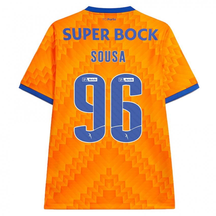 Bambino Maglia Filipe Sousa #96 Arancione Kit Gara Away 2024/25 Maglietta