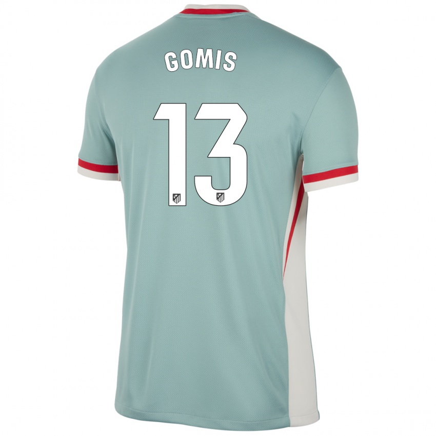 Bambino Maglia Antonio Gomis #13 Beige Chiaro Blu Kit Gara Away 2024/25 Maglietta