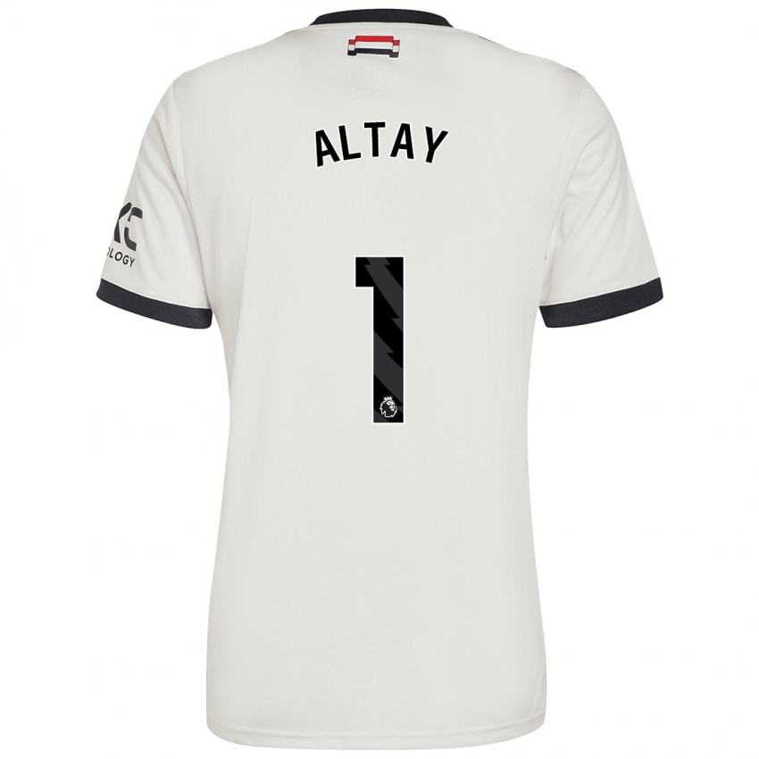 Bambino Maglia Altay Bayindir #1 Bianco Sporco Kit Gara Third 2024/25 Maglietta