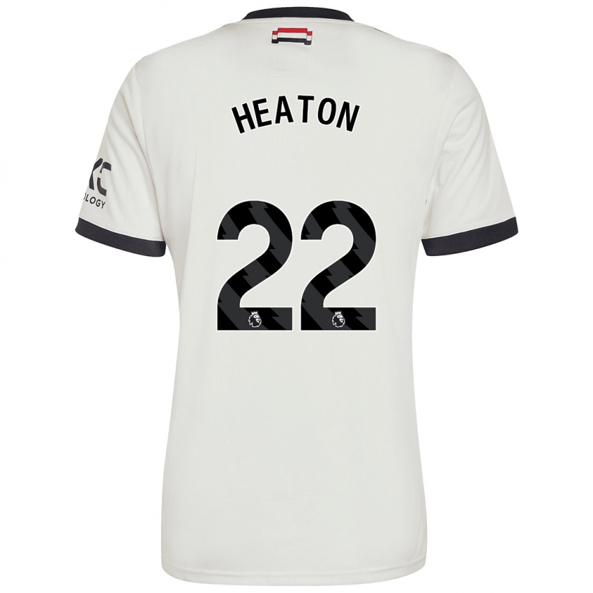 Bambino Maglia Tom Heaton #22 Bianco Sporco Kit Gara Third 2024/25 Maglietta