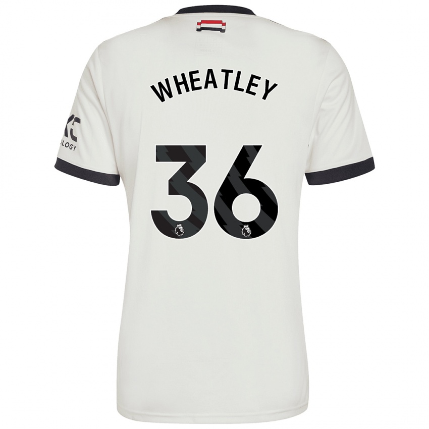 Bambino Maglia Ethan Wheatley #36 Bianco Sporco Kit Gara Third 2024/25 Maglietta