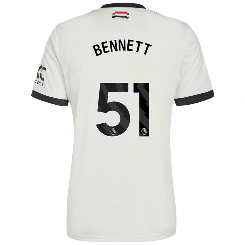 Bambino Maglia Rhys Bennett #51 Bianco Sporco Kit Gara Third 2024/25 Maglietta