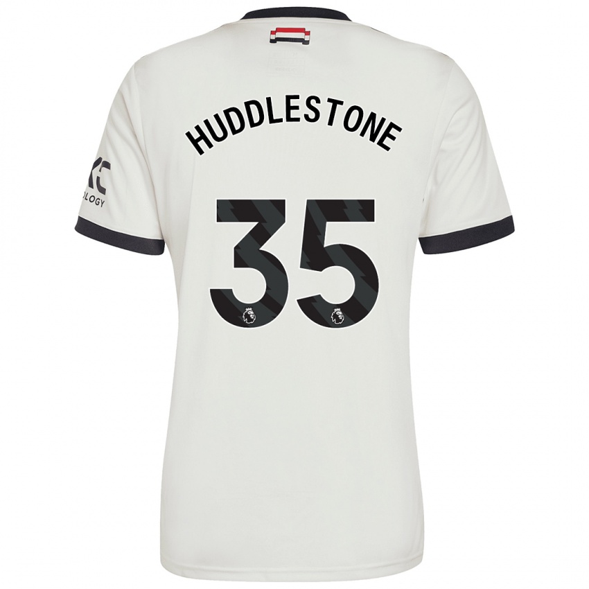 Bambino Maglia Tom Huddlestone #35 Bianco Sporco Kit Gara Third 2024/25 Maglietta