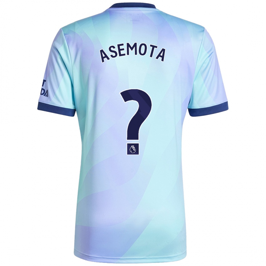 Bambino Maglia Owen Asemota #0 Acquamarina Kit Gara Third 2024/25 Maglietta