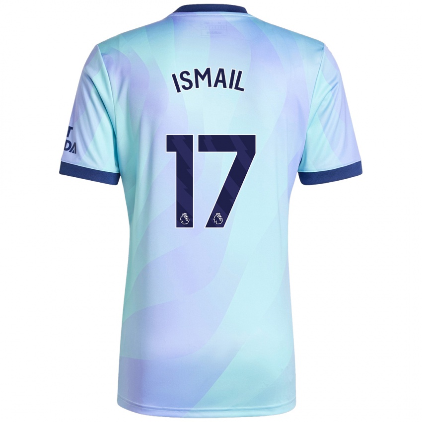 Bambino Maglia Cam'ron Ismail #17 Acquamarina Kit Gara Third 2024/25 Maglietta