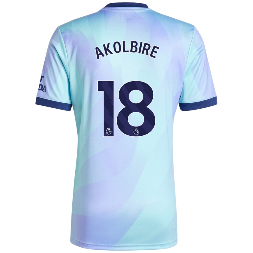 Bambino Maglia Bless Akolbire #18 Acquamarina Kit Gara Third 2024/25 Maglietta