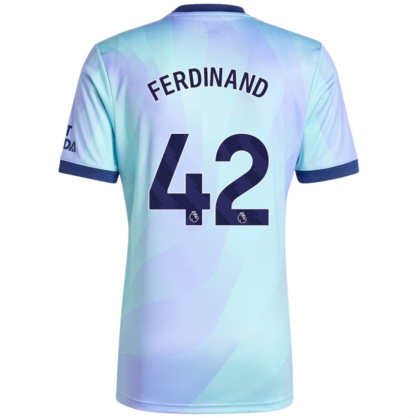 Bambino Maglia Seb Ferdinand #42 Acquamarina Kit Gara Third 2024/25 Maglietta