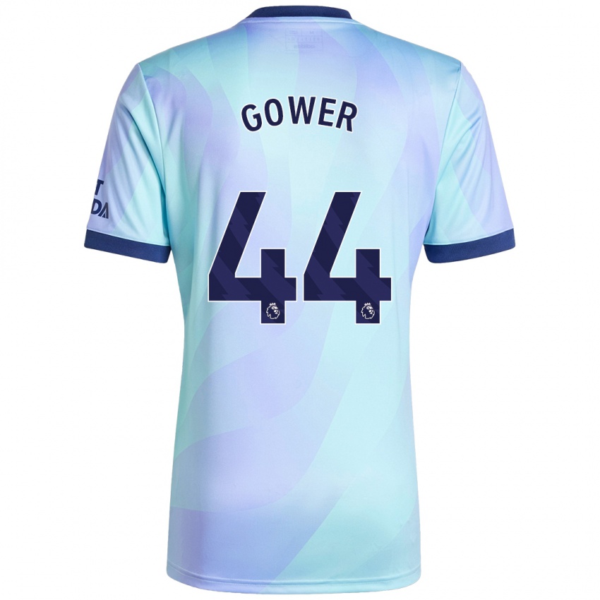 Bambino Maglia Jimi Gower #44 Acquamarina Kit Gara Third 2024/25 Maglietta