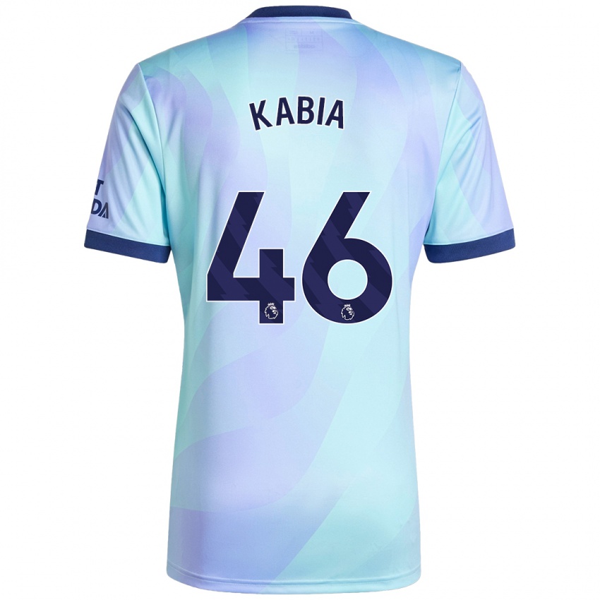 Bambino Maglia Ismeal Kabia #46 Acquamarina Kit Gara Third 2024/25 Maglietta