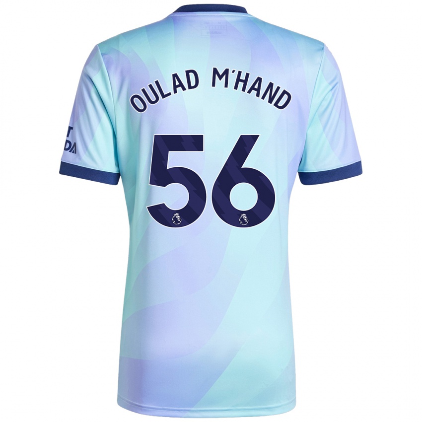 Bambino Maglia Salah-Eddine Oulad M'hand #56 Acquamarina Kit Gara Third 2024/25 Maglietta