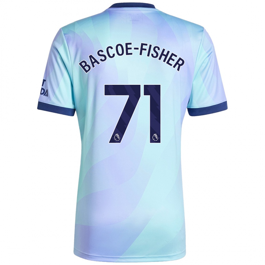 Bambino Maglia Jakai Bascoe-Fisher #71 Acquamarina Kit Gara Third 2024/25 Maglietta