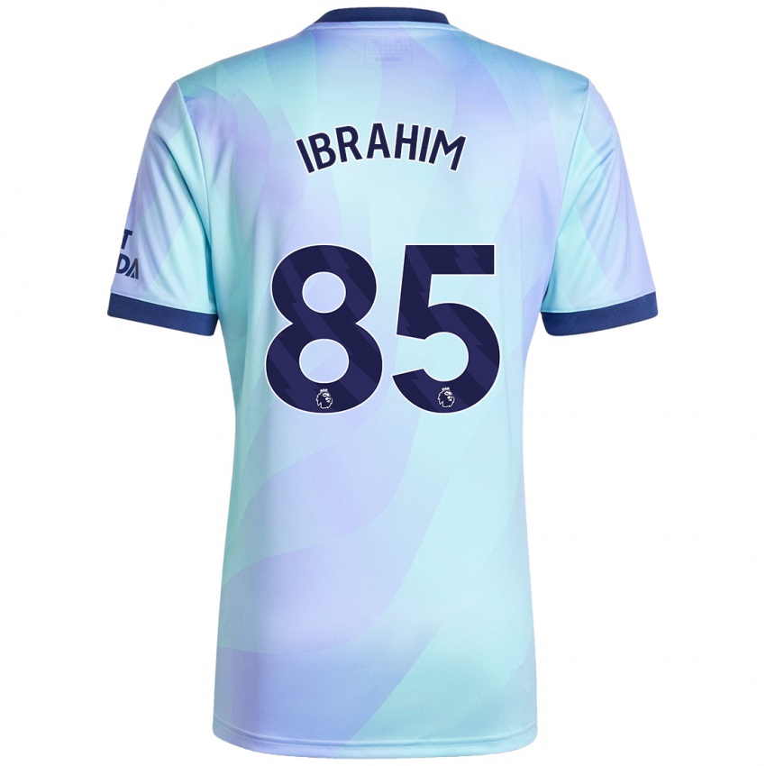 Bambino Maglia Ife Ibrahim #85 Acquamarina Kit Gara Third 2024/25 Maglietta