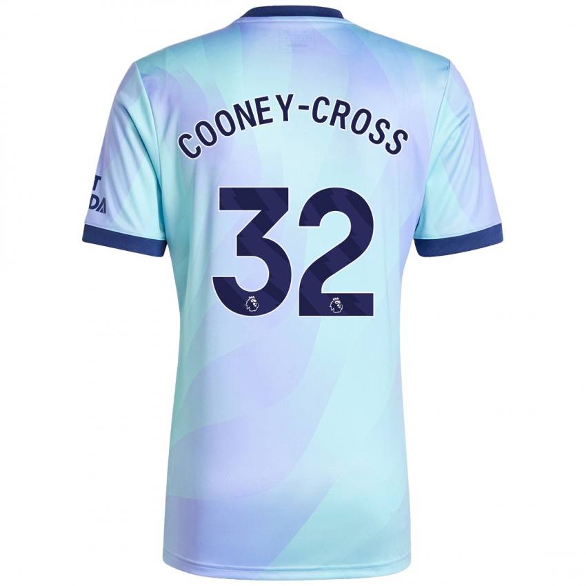 Bambino Maglia Kyra Cooney-Cross #32 Acquamarina Kit Gara Third 2024/25 Maglietta