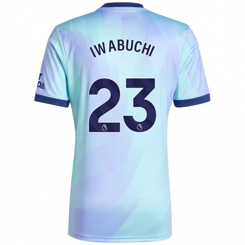 Bambino Maglia Mana Iwabuchi #23 Acquamarina Kit Gara Third 2024/25 Maglietta