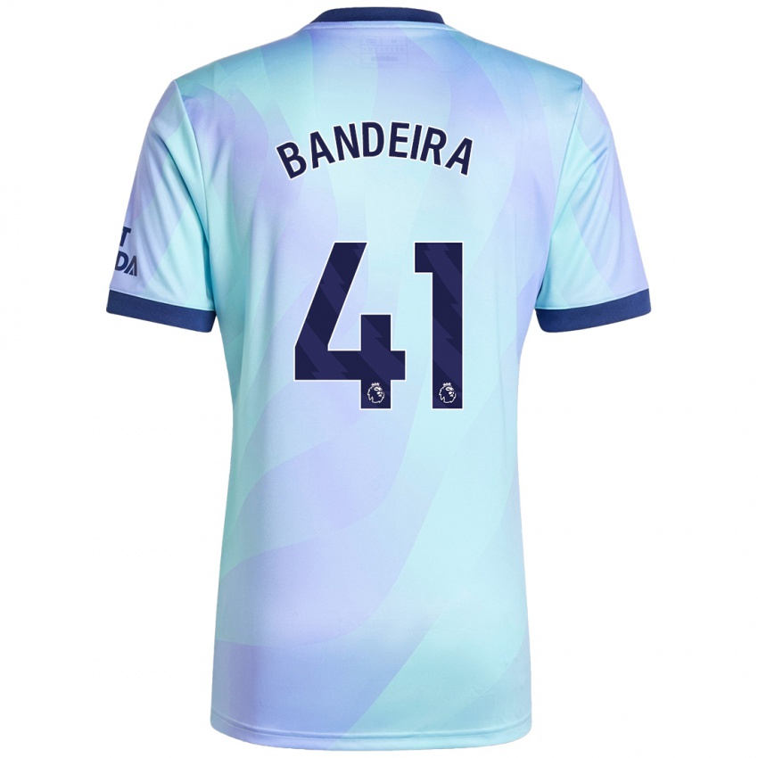 Bambino Maglia Mauro Bandeira #41 Acquamarina Kit Gara Third 2024/25 Maglietta