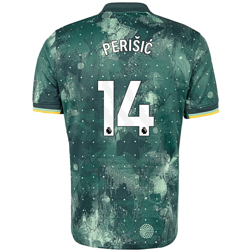 Bambino Maglia Ivan Perisic #14 Verde Menta Kit Gara Third 2024/25 Maglietta