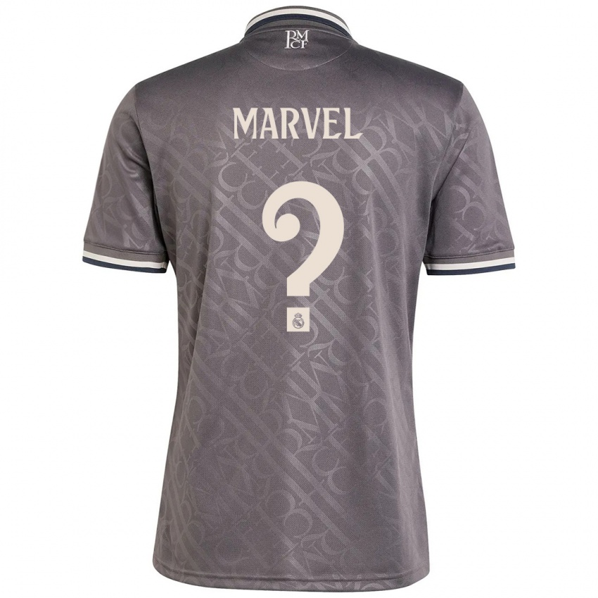 Bambino Maglia Marvel #0 Antracite Kit Gara Third 2024/25 Maglietta