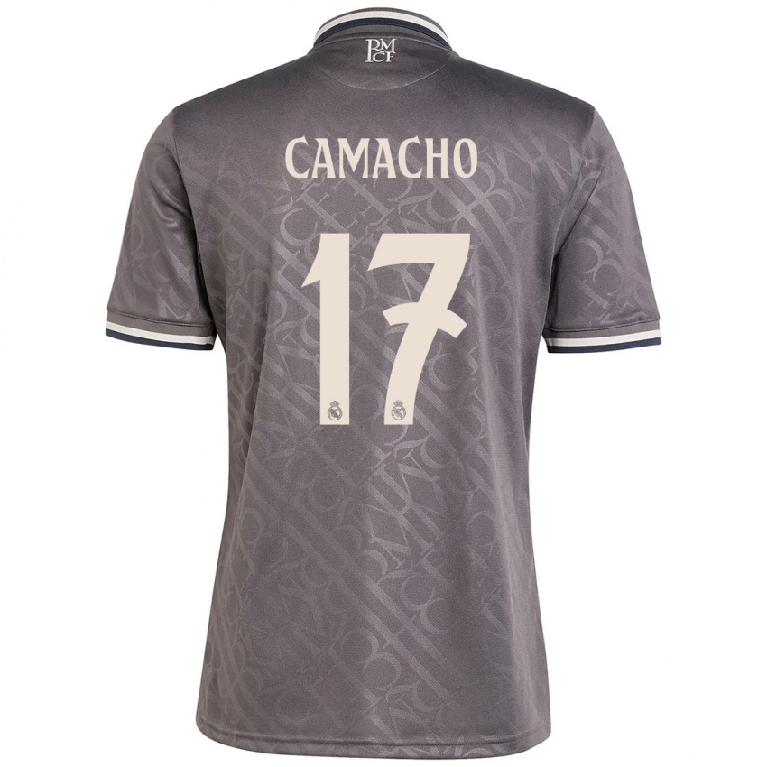 Bambino Maglia Carla Camacho #17 Antracite Kit Gara Third 2024/25 Maglietta