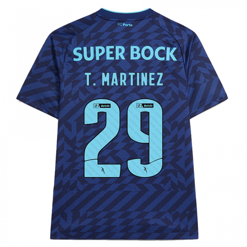 Bambino Maglia Toni Martínez #29 Blu Navy Kit Gara Third 2024/25 Maglietta