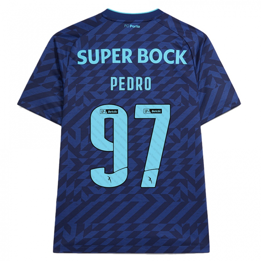 Bambino Maglia Zé Pedro #97 Blu Navy Kit Gara Third 2024/25 Maglietta