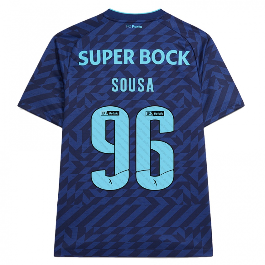 Bambino Maglia Filipe Sousa #96 Blu Navy Kit Gara Third 2024/25 Maglietta