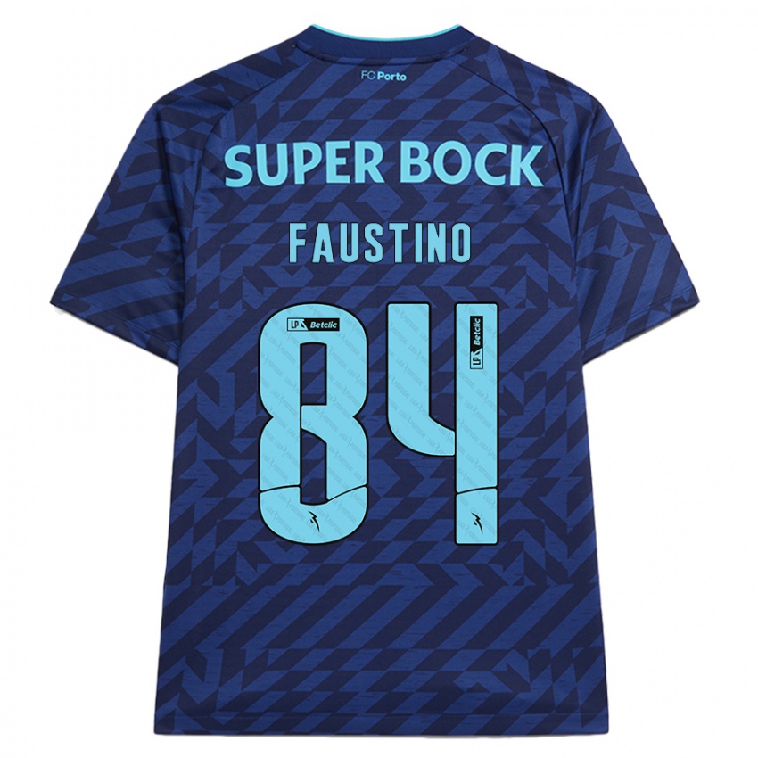 Bambino Maglia Levi Faustino #84 Blu Navy Kit Gara Third 2024/25 Maglietta