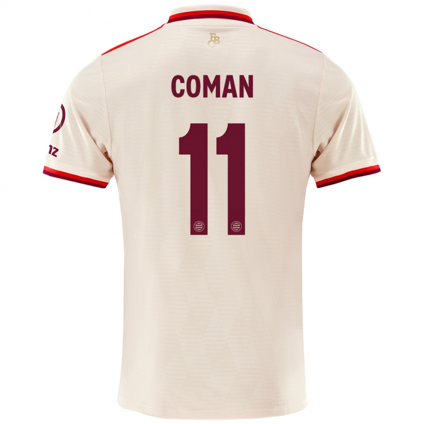 Bambino Maglia Kingsley Coman #11 Lino Kit Gara Third 2024/25 Maglietta