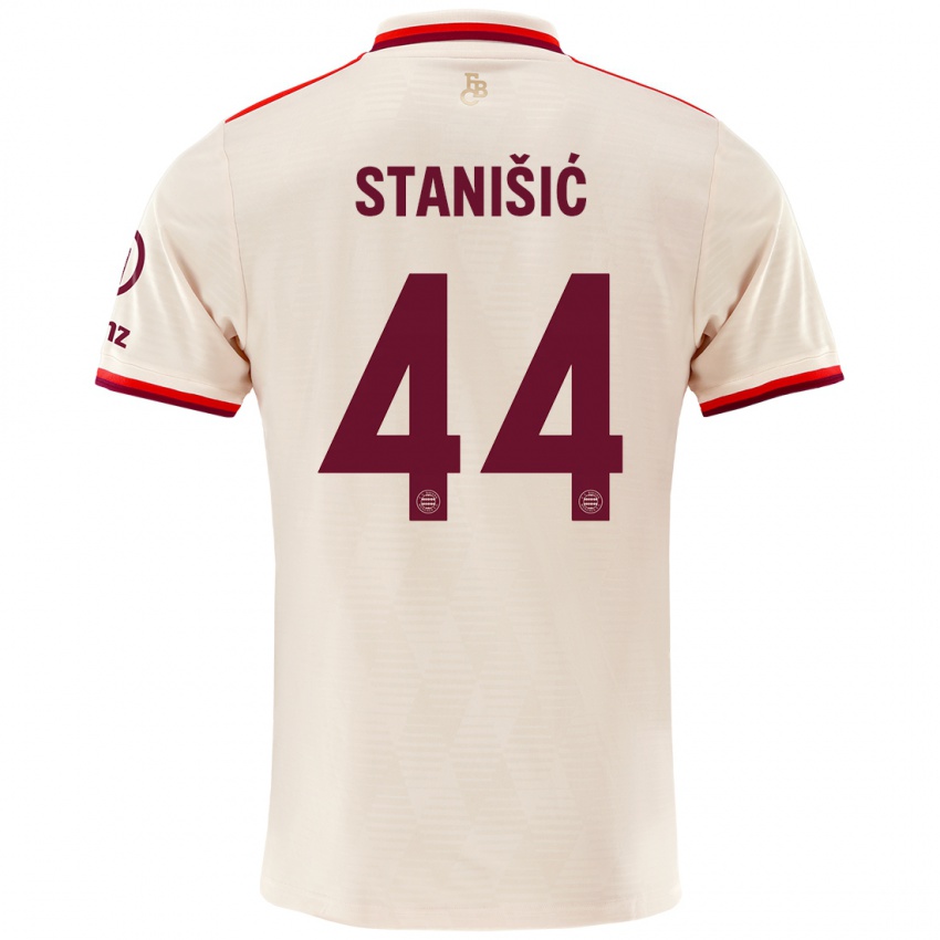 Bambino Maglia Josip Stanisic #44 Lino Kit Gara Third 2024/25 Maglietta